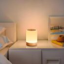 Kids Night Lights for Bedroom, 256  Color Changing & Warm White Small Touch Bedside Lamp Wireless, 2200mAh USB Rechargeable Battery Operated Lamp, Dimmable Nursery Night Lamp with Memory
